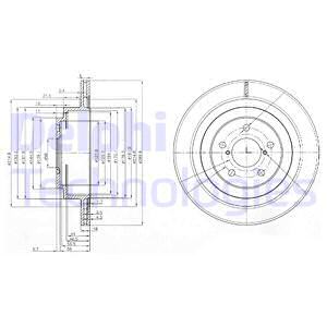 FREN DİSKİ ÇİFTLİ PAKET . DELİKLİ ARKA SUBARU IMPREZA. LEGACY 10/2000 12/2009