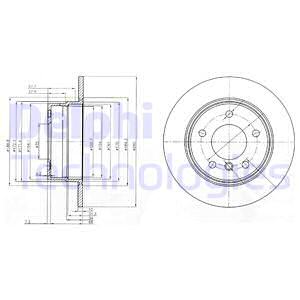 FREN DİSKİ ÇİFTLİ PAKET . DELİKSİZ ARKA BMW Z4 02/2003 07/2013