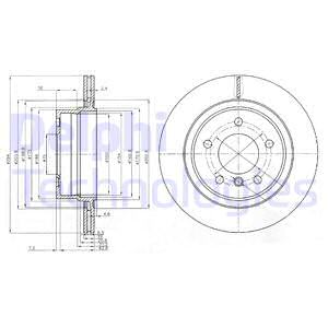 FREN DİSKİ ÇİFTLİ PAKET . DELİKLİ ARKA BMW Z4 02/2003 07/2013