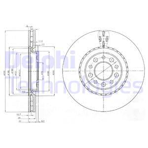 ÖN FREN AYNASI ALFA ROMEO 159 08 12 GIULIETTA 10 18 JEEP CHEROKEE 14 330X28X40