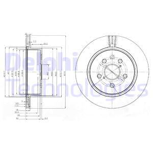 FREN DİSKİ ÇİFTLİ PAKET . DELİKLİ ARKA LEXUS GS300. GS430. GS450H. IS200D. IS220D. IS250 01/2005