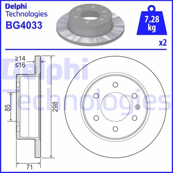 FREN DISKI ARKA MERCEDES SPRINTER B906 B907 B910 . VW CRAFTER 30-35-50