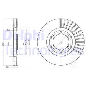 FREN DİSKİ ÇİFTLİ PAKET . DELİKLİ ÖN MAZDA B2500. B2600 1999