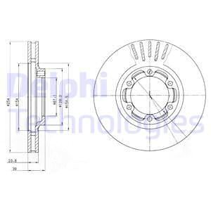 FREN DİSKİ ÇİFTLİ PAKET . DELİKLİ ÖN MITSUBISHI L200 01/1996 05/2000