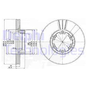 FREN DİSKİ ÇİFTLİ PAKET . DELİKLİ ÖN NISSAN CABSTAR E 10/2000 05/2001