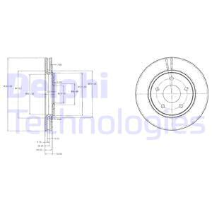 FREN DİSKİ ÇİFTLİ PAKET . DELİKLİ ÖN CHRYSLER // DODGE; GRAND VOYAGER. VOYAGER // JOURNEY 10/2007