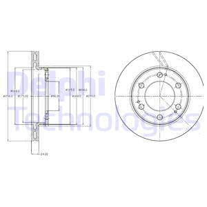 FREN DİSKİ ÇİFTLİ PAKET . DELİKLİ ÖN SSANGYONG REXTON 04/2002