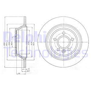 ARKA FREN DISK AYNASI VOLVO V70 III 07 D4 13 S80 II 2.0 3.2 /2.0TDI 08 XC70 06