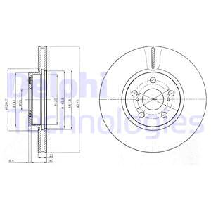 FREN DİSKİ ÇİFTLİ PAKET . DELİKLİ ÖN TOYOTA URBAN CRUISER. VERSO-S 05/2009