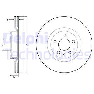 ON FREN DISKI FIAT 500L 12 284X22X44