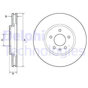 ÖN FREN AYNASI 17 INÇ ASTRA J 09 ZAFIRA C 11 321X30X28/5D/HAVALI 13502826