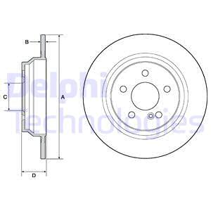 FREN DISKI ARKA MERCEDES SL-CLASS R230 01 12