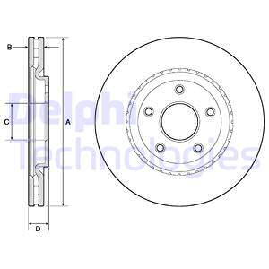 ON FREN DİSKİ FIAT FREEMONT 11 15 CHRYSLER GRAND VOYAGER 07