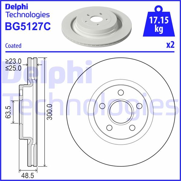 FREN DİSKİ ÇİFTLİ PAKET - BOYALI. DELİKSİZ ÖN FORD GRAND TOURNEO CONNECT.TOURNEO.TRANSİT 02/2013