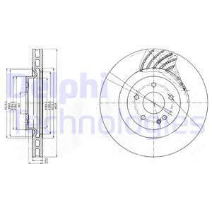 FREN DİSKİ TEKLİ PAKET . DELİKLİ ÖN MERCEDES SL280. SL320. SL500 06/1998