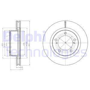 FREN DİSKİ TEKLİ PAKET . DELİKLİ ÖN TOYOTA LANDCRUISER 01/2008