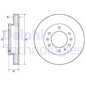 ON FREN DISKI FORD RANGER TKE 2.2-3.2 11 MAZDA BT 50 2.2TDCI 12