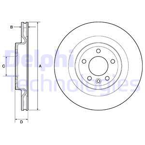 FREN DİSKİ TEKLİ PAKET - BOYALI. DELİKLİ ARKA LAND ROVER DISCOVERY. RANGE ROVER. RANGE ROVER SPORT 08/2012