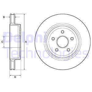 FREN DİSKİ TEKLİ PAKET - BOYALI. DELİKLİ ARKA JEEP GRAND CHEROKEE 06/2005 02/2011