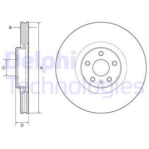 ÖN FREN DİSKİ ADET S60 III S90 II V60 IIV90 II XC40 XC60 II XC90 II 17 345 CAP