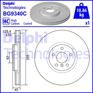 FREN DİSKİ TEKLİ PAKET - BOYALI. DELİKLİ ÖN MINI JOHN COOPER WORKS 03/2015