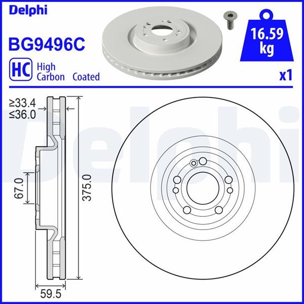 FREN DISKI ON MERCEDES V167 C167 X167