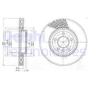 FREN DİSKİ TEKLİ PAKET . DELİKLİ ÖN VW CARAVELLE. MULTIVAN. TRANSPORTER 03/2003 12/2009