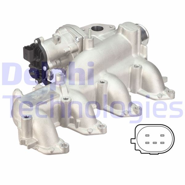 EGR VALFI MANIFOLDLU KOMPLE CONNECT 1.8TDCI 110PS 02 13 S MAX GALAXY 1.8TDCI 110PS 06 -