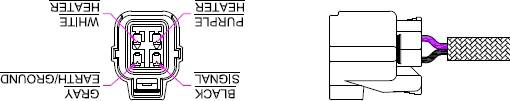 OKSİJEN SENSÖRÜ - HONDA CİVİC VI 1.4L. 1.6L. 1.7L; FR 01 03