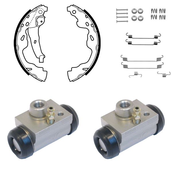 FREN PABUÇ KİTİ ARKA SUZUKI SWİFT / TOYOTA YARİS 01/01