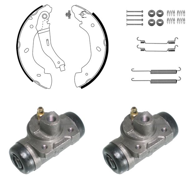 FREN PABUÇ KİTİ ARKA FORD TOURNEO. TRANSİT 08/00
