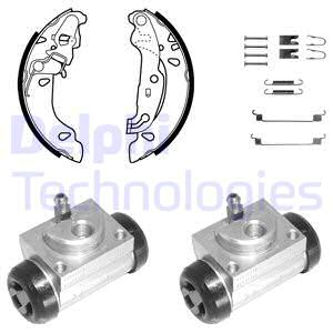 FREN PABUÇ KİTİ ARKA FORD FİESTA. KA 02/00