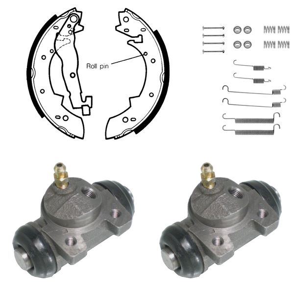 FREN PABUÇ KİTİ ARKA RENAULT 21 03/86 10/96