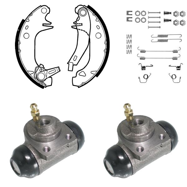 FREN PABUÇ KİTİ ARKA CITROEN VİSA 03/84 88