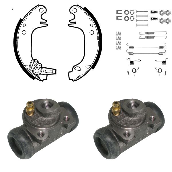 FREN PABUÇ KİTİ ARKA PEUGEOT 205 02/83