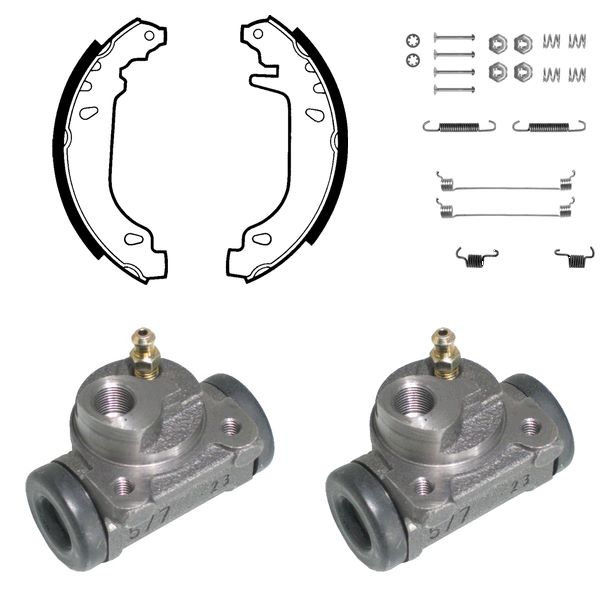 FREN PABUÇ KİTİ ARKA RENAULT 21 03/87 94