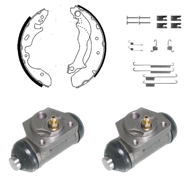 FREN PABUÇ KİTİ ARKA FORD MONDEO 01/93 08/00