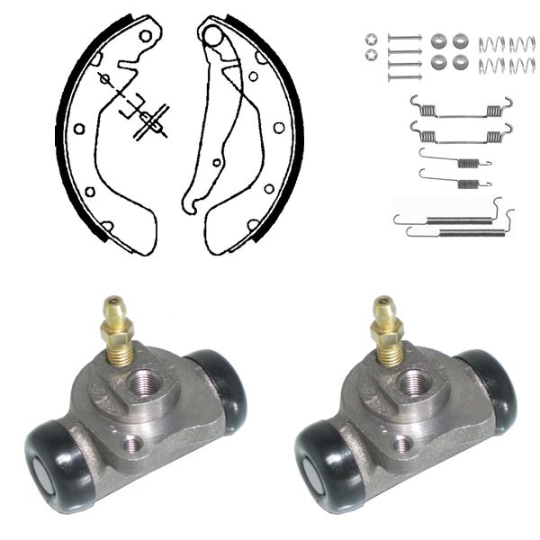 FREN PABUÇ KİTİ ARKA OPEL ASTRA. CORSA 07/91 03/94