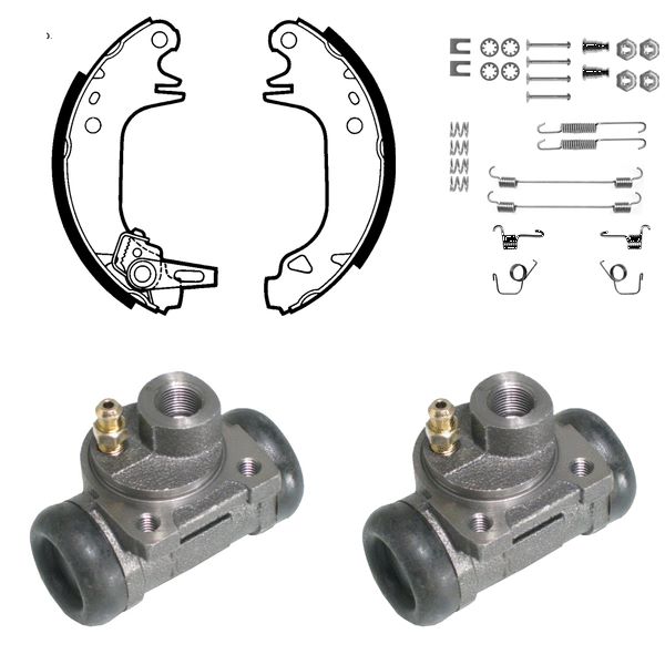 FREN PABUÇ KİTİ ARKA CITROEN AX. SAXO / PEUGEOT 106 05/91