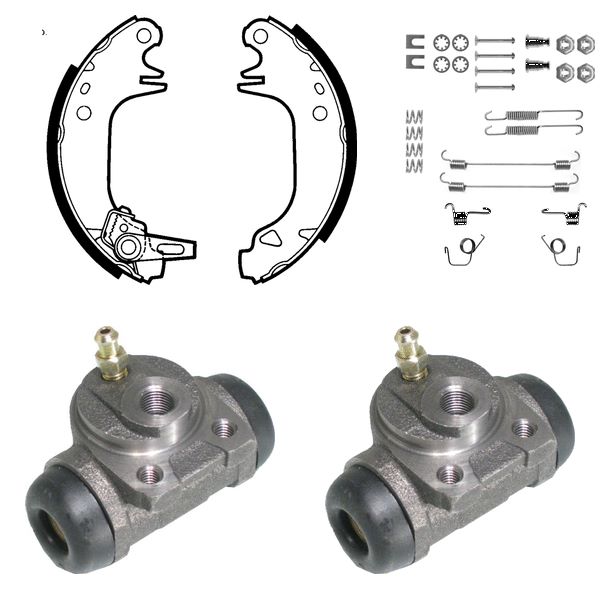 FREN PABUÇ KİTİ ARKA PEUGEOT 106 09/91 07/03