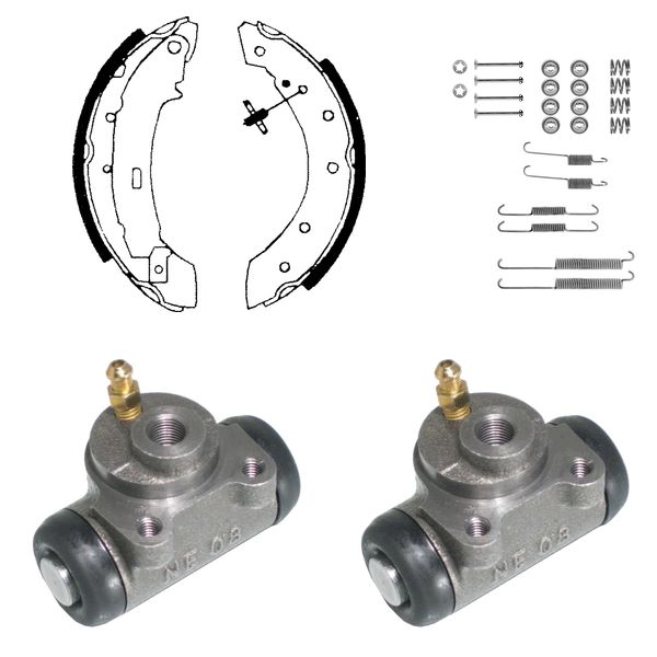 FREN PABUÇ KİTİ ARKA RENAULT LAGUNA 01/94 04/98