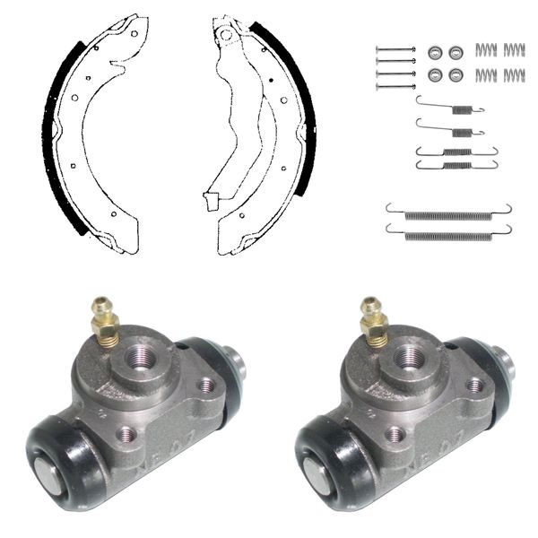 FREN PABUÇ KİTİ ARKA RENAULT LAGUNA. MEGANE 07/95 09/02