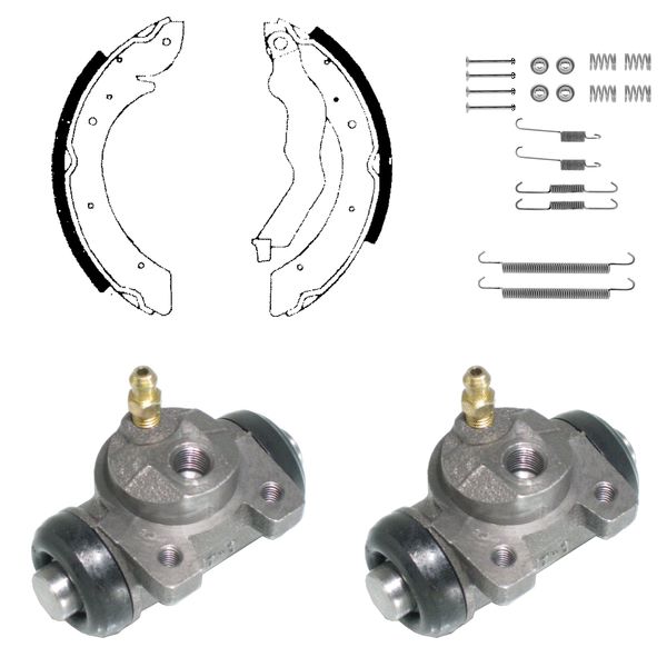 FREN PABUÇ KİTİ ARKA PEUGEOT 405 10/96