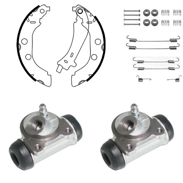 FREN PABUÇ KİTİ ARKA PEUGEOT 406 10/95 03/04