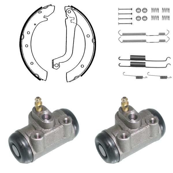 FREN PABUÇ KİTİ ARKA CITRO N C25; FIAT DUCATO; PEUGEOT J5 11/81 12/96