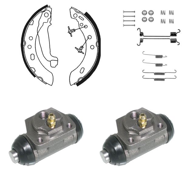 FREN PABUÇ KİTİ ARKA NISSAN MİCRA 01/93 06/00