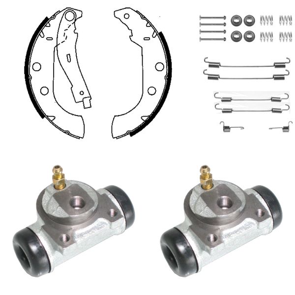 FREN PABUÇ KİTİ ARKA CITROEN XSARA / PEUGEOT 306 04/97