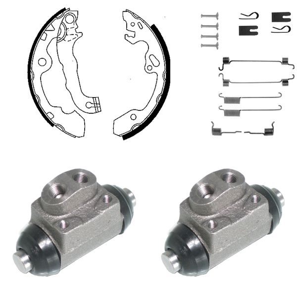 FREN PABUÇ KİTİ ARKA FORD FOCUS 08/98 11/04