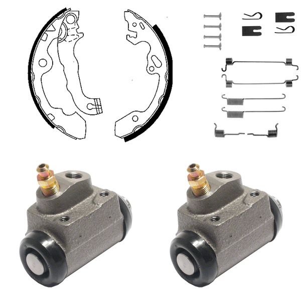 FREN PABUÇ KİTİ ARKA FORD FOCUS 08/98 11/04