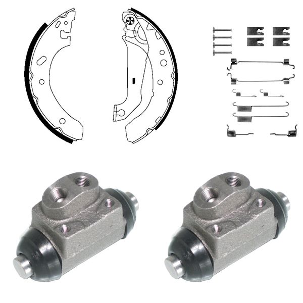 FREN PABUÇ KİTİ ARKA FORD ESCORT 03/95